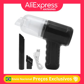 Mini Portable Vacuum Cleaner Rechargeable Wireless Strong Suction Powder Blowers Long Term Battery Clean Car Keyboard Home